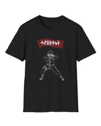 Naruto Line Art Unisex Softstyle T-Shirt