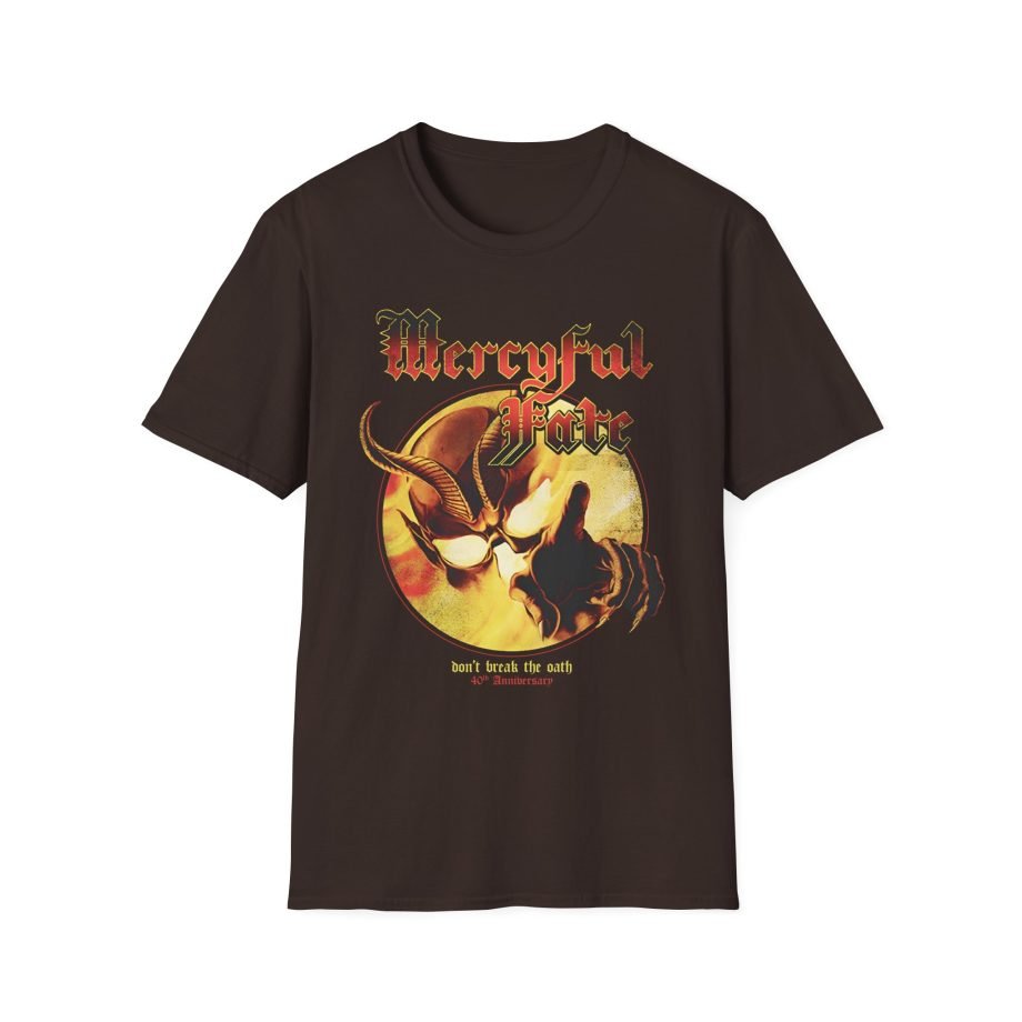 Mercyful Fate Don't Break the Oath 40th Anniversary Unisex Softstyle T-Shirt