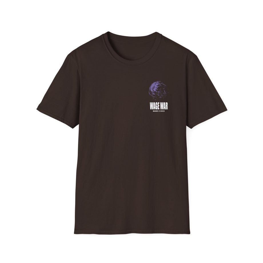 Wage War Barbed Wire Globe Unisex Softstyle T-Shirt