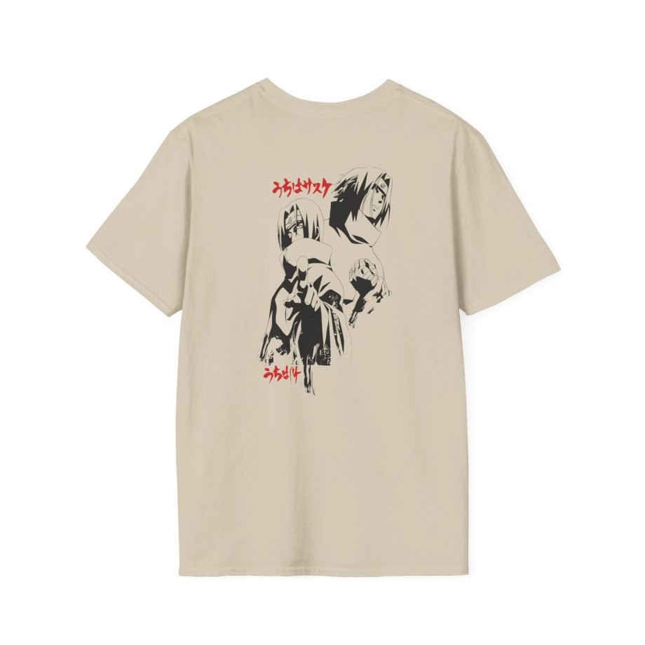 Naruto Sasuke & Itachi Unisex Softstyle T-Shirt
