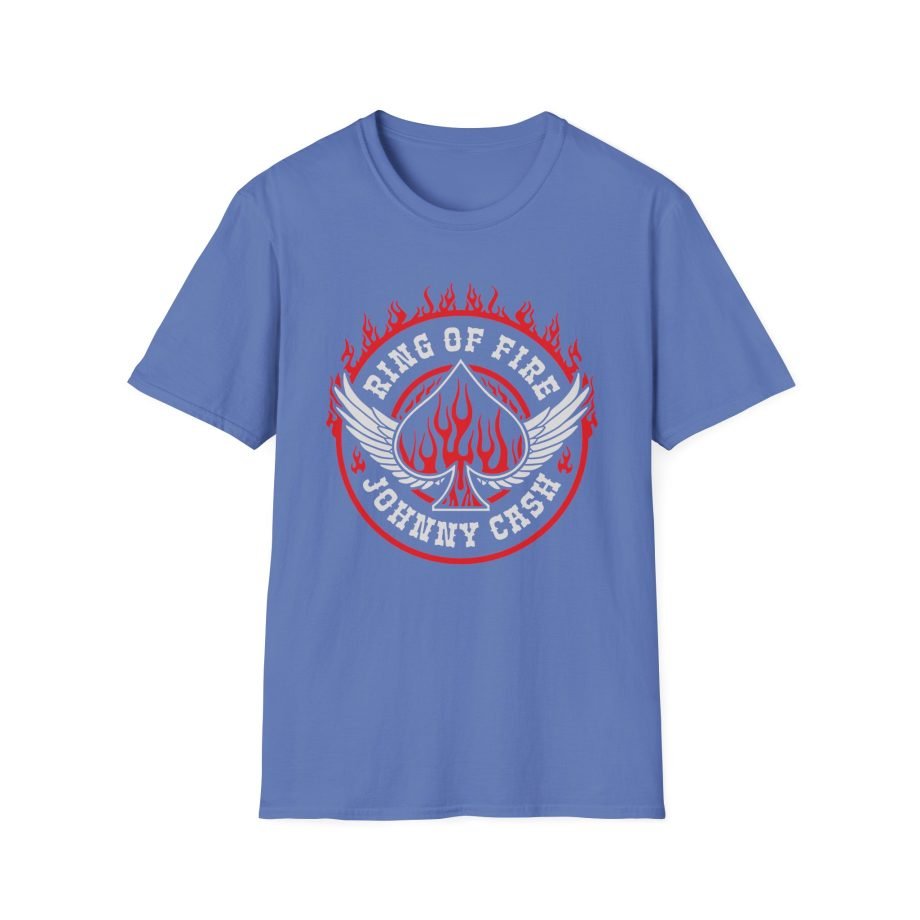 Johnny Cash Ring of Fire Unisex Softstyle T-Shirt