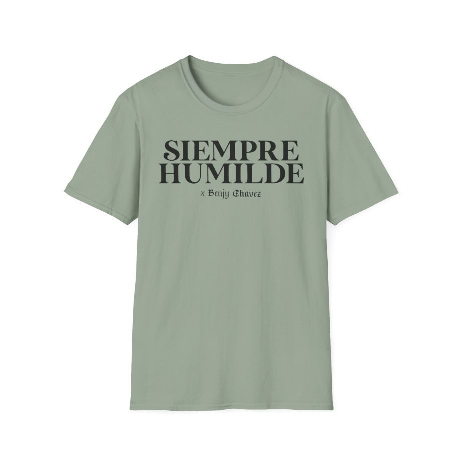 Benjy Chavez Siempre Humilde Unisex Softstyle T-Shirt
