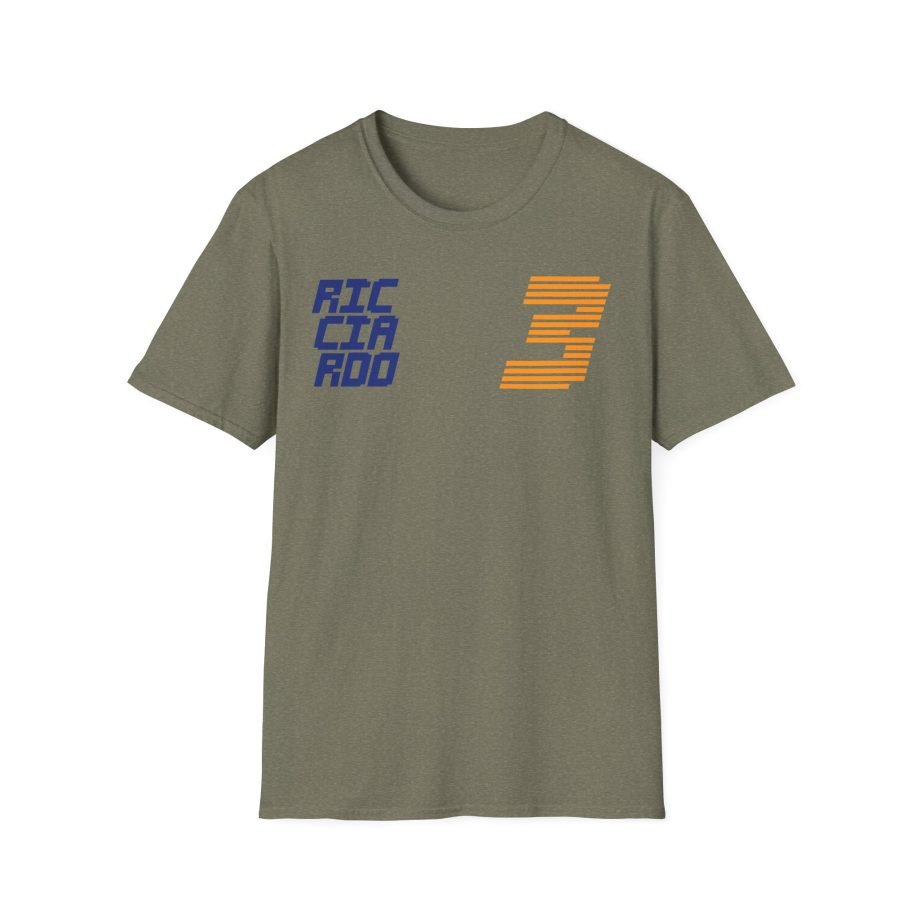 Daniel Ricciardo Dr3 Unisex Softstyle T-Shirt