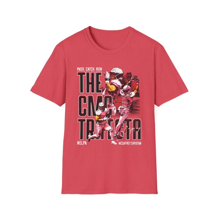 Christian Mccaffrey Trifecta Unisex Softstyle T-Shirt