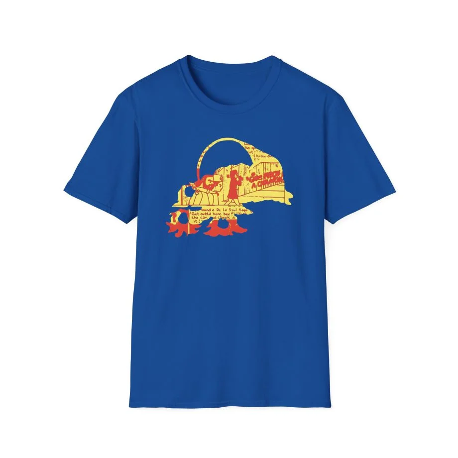 De La Soul Is Dead Collage Unisex Softstyle T-Shirt