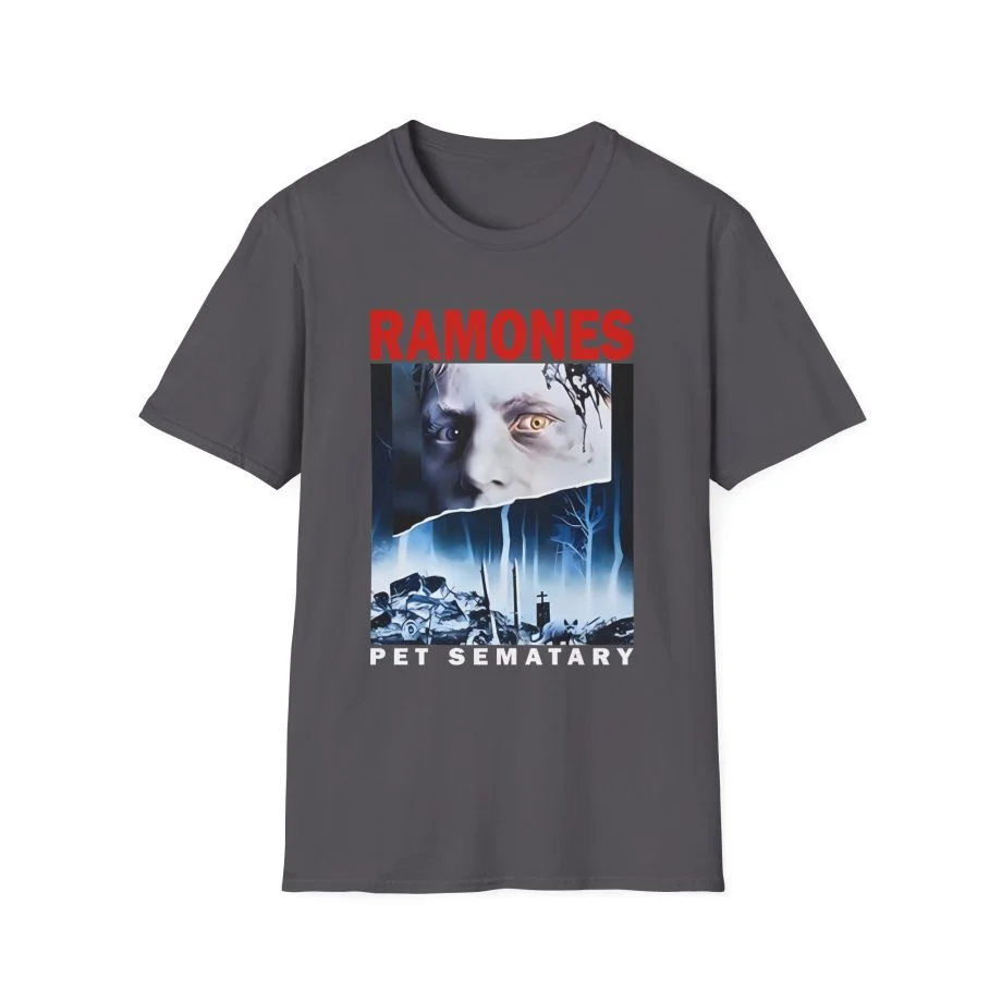 Ramones Pet Sematary T Shirt Unisex Softstyle T-Shirt