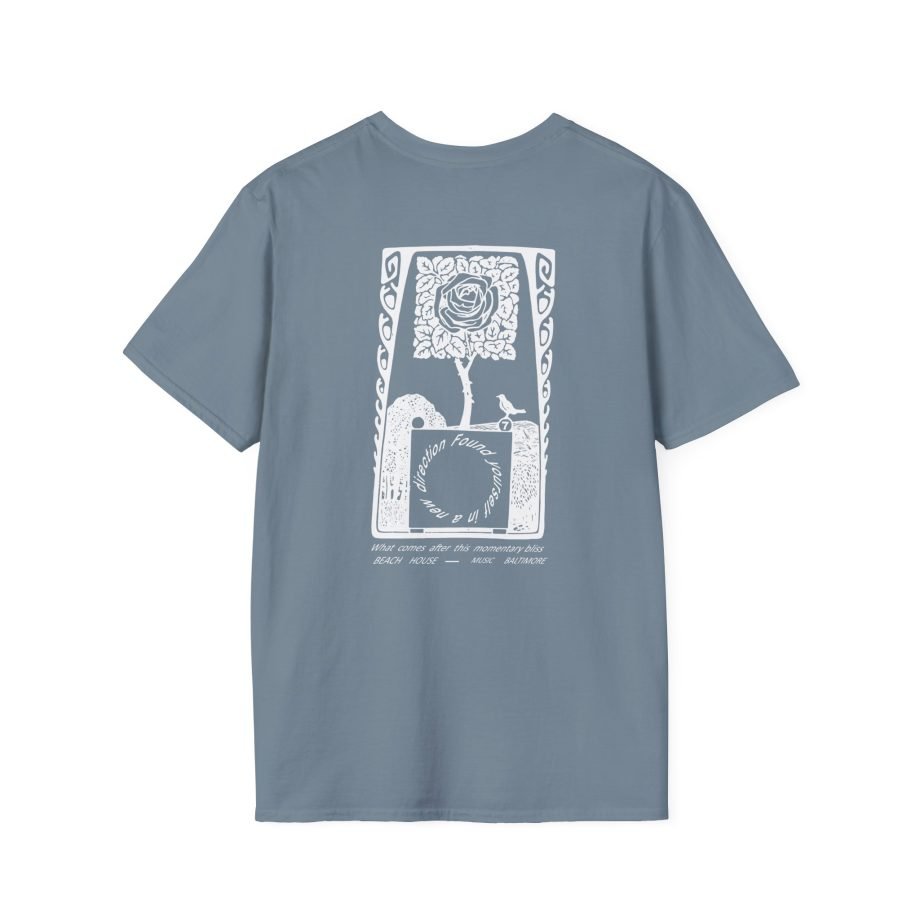 Beach House rose Unisex Softstyle T-Shirt