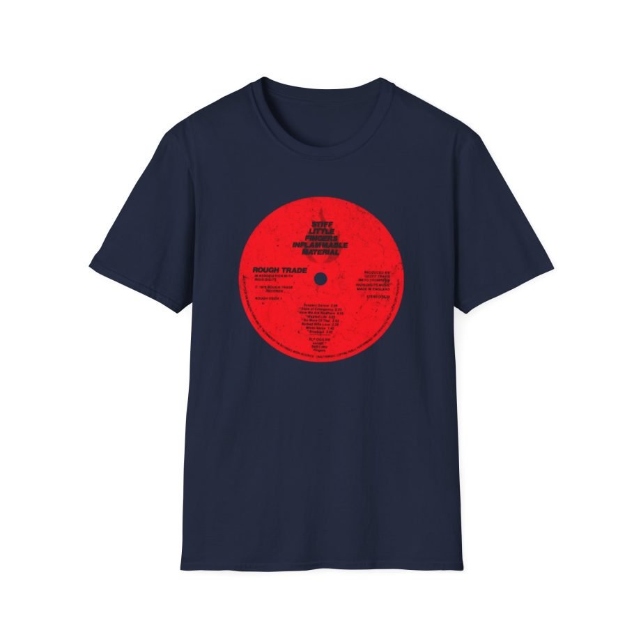 Stiff Little Fingers IM Record Unisex Softstyle T-Shirt