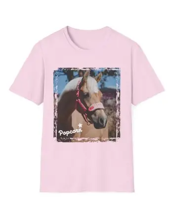 Harlow and Popcorn Unisex Softstyle T-Shirt
