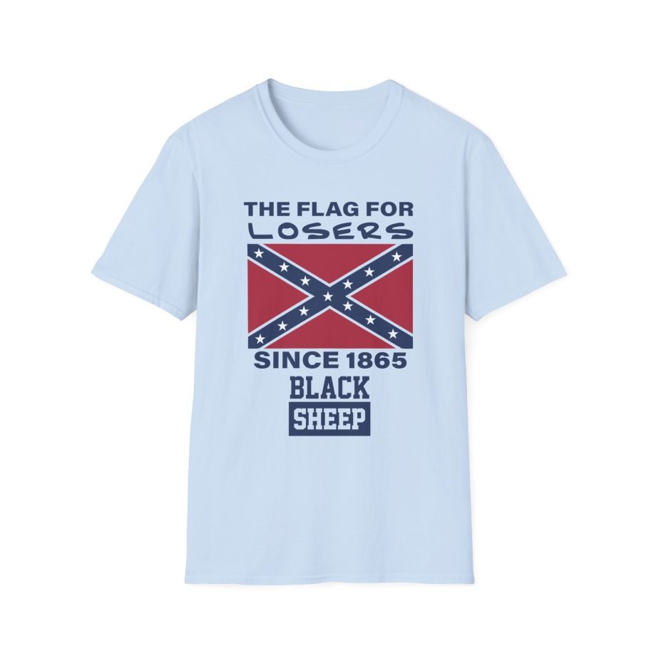 Black Sheep the Flag for Looser Unisex Softstyle T-Shirt