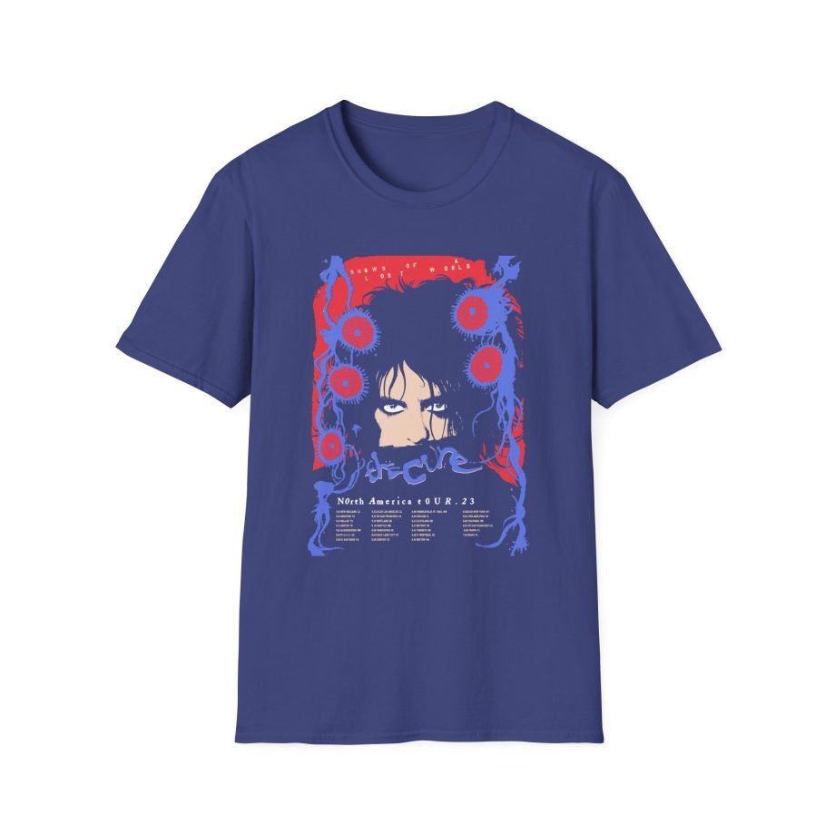 The Cure Shows Of A Lost World North America Tour Unisex Softstyle T-Shirt