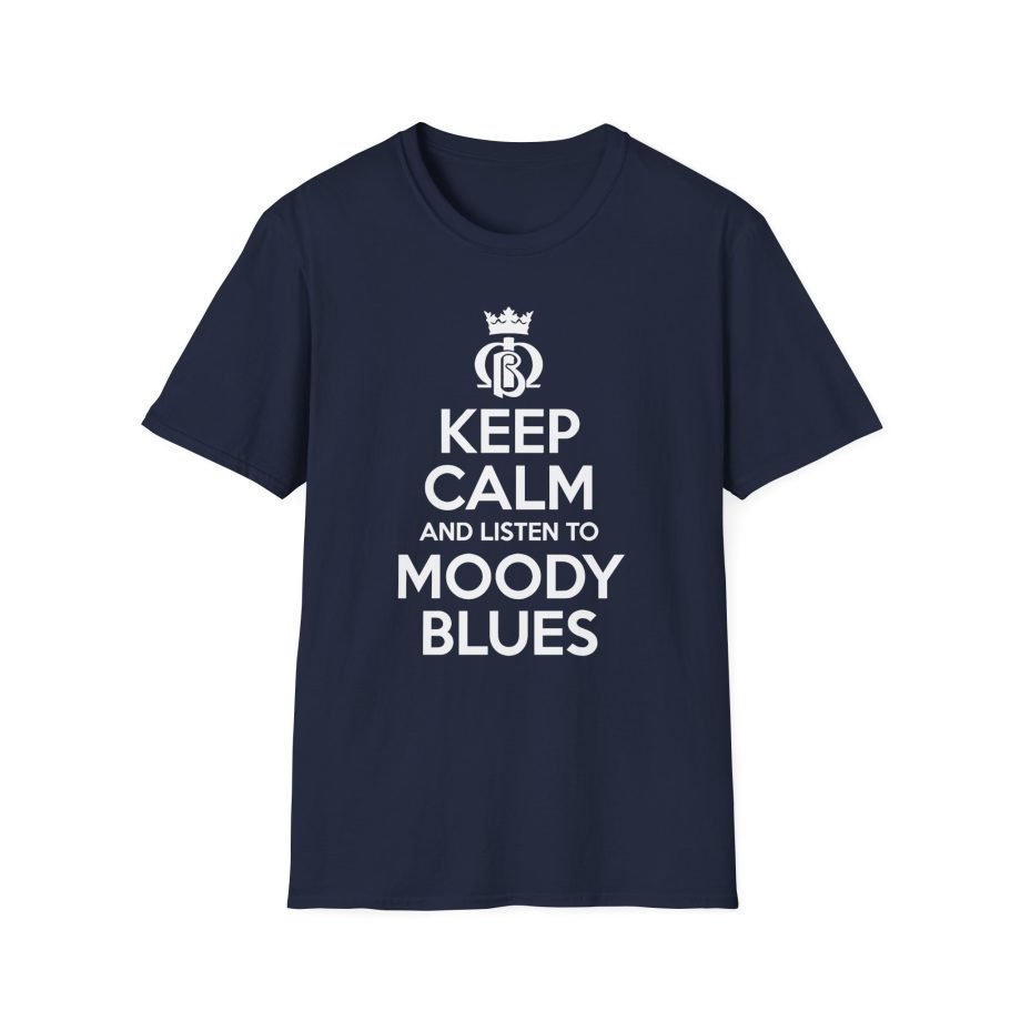 The Moody Blues Keep Calm and Listen Unisex Softstyle T-Shirt