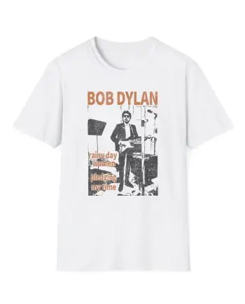 Bob Dylan Rainy Day Unisex Softstyle T-Shirt