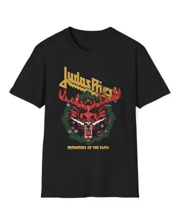 Judas Priest Defenders of the Faith Holiday Unisex Softstyle T-Shirt