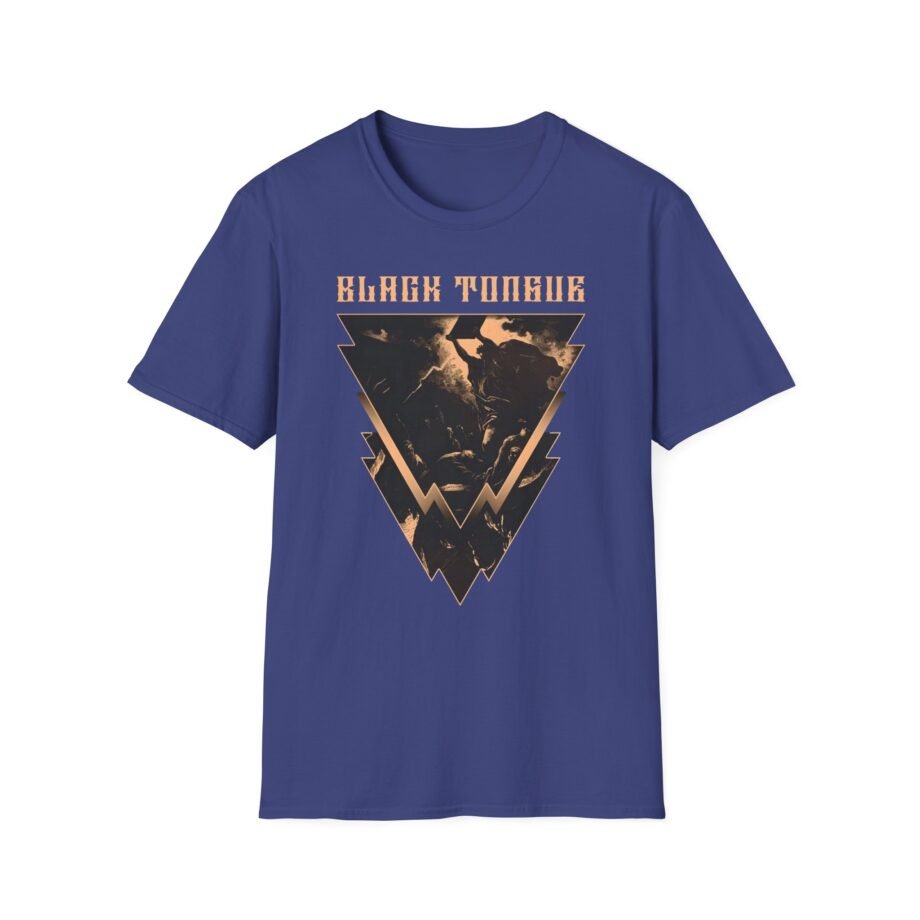 Black Tongue Born Hanged Unisex Softstyle T-Shirt