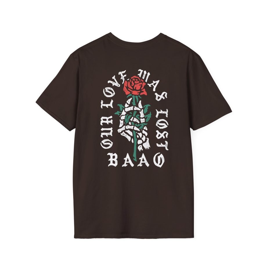 Being as an Ocean Skeleton Rose Unisex Softstyle T-Shirt