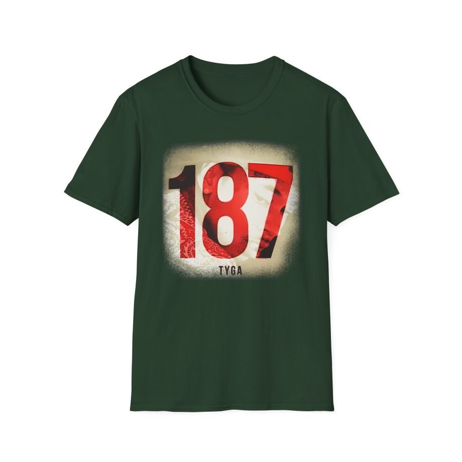 Tyga 187 Bandana Unisex Softstyle T-Shirt,