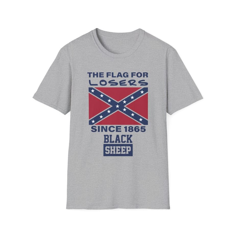 Black Sheep the Flag for Looser Unisex Softstyle T-Shirt