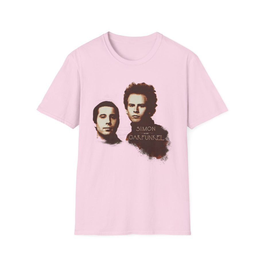 Simon and Garfunkel Faces Unisex Softstyle T-Shirt