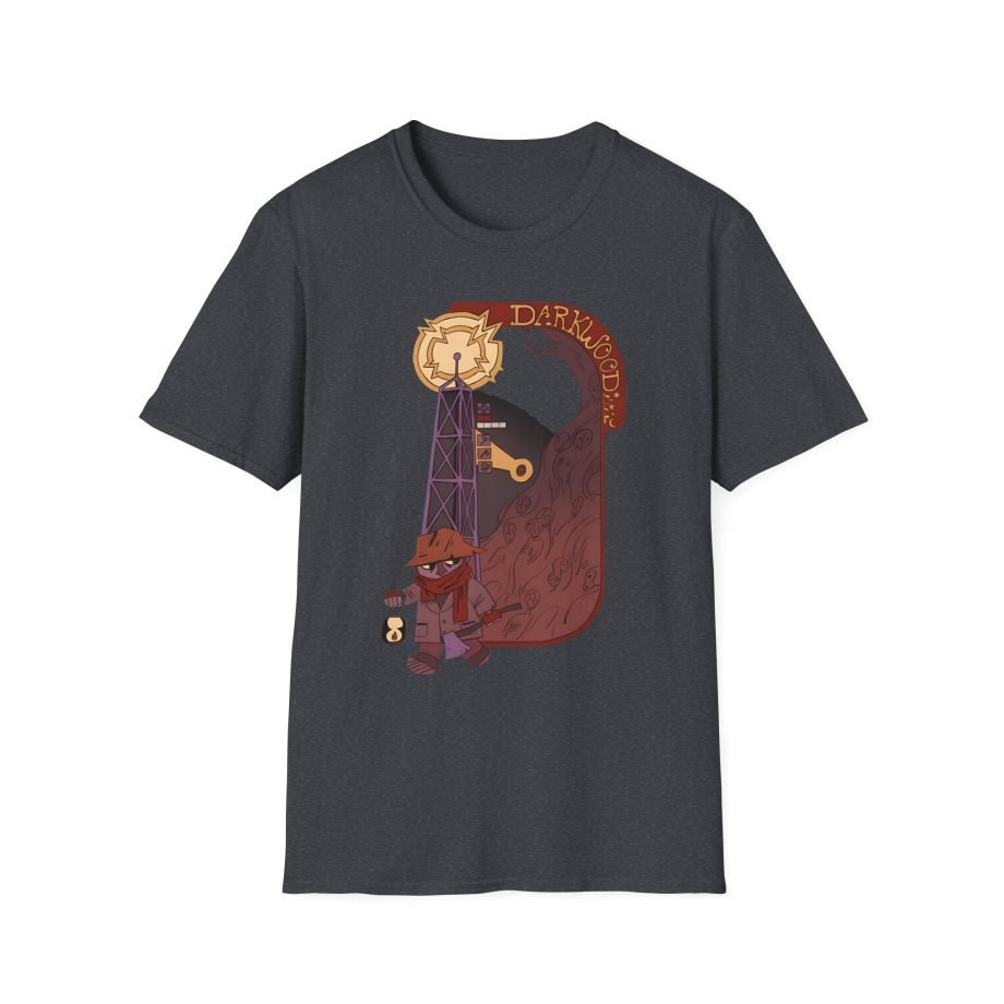 Pyrocynical Darkwood Radio Tower Unisex Softstyle T-Shirt