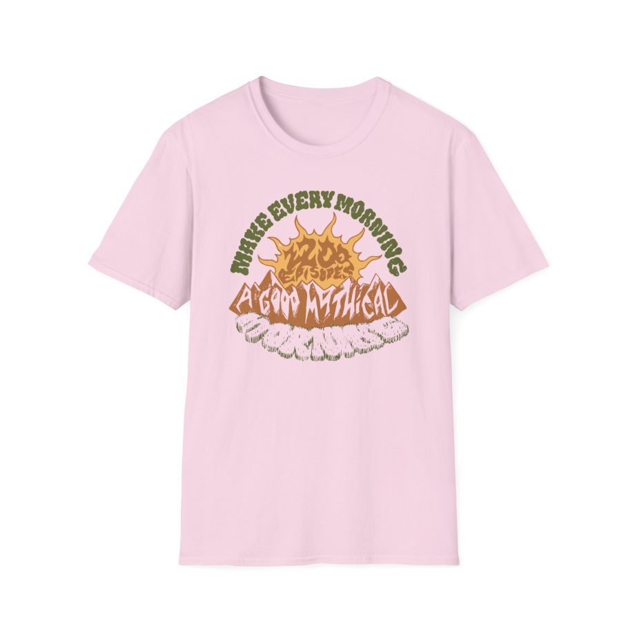 Make Every Morning a Good Mythical Morning unisex softstyle t-shirt