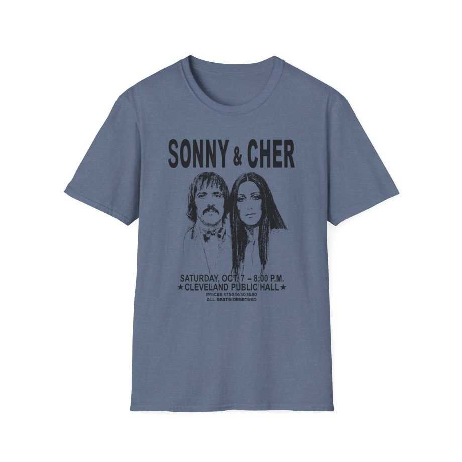 Sonny & Cher Cleveland Unisex Softstyle T-Shirt