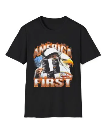 Jpegmafia America First Unisex Softstyle T-Shirt