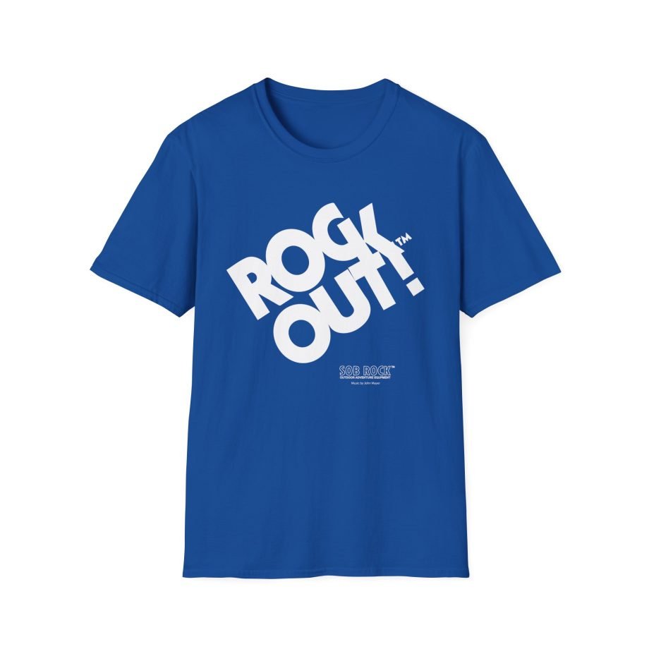 John Mayer Rock Out Unisex Softstyle T-Shirt