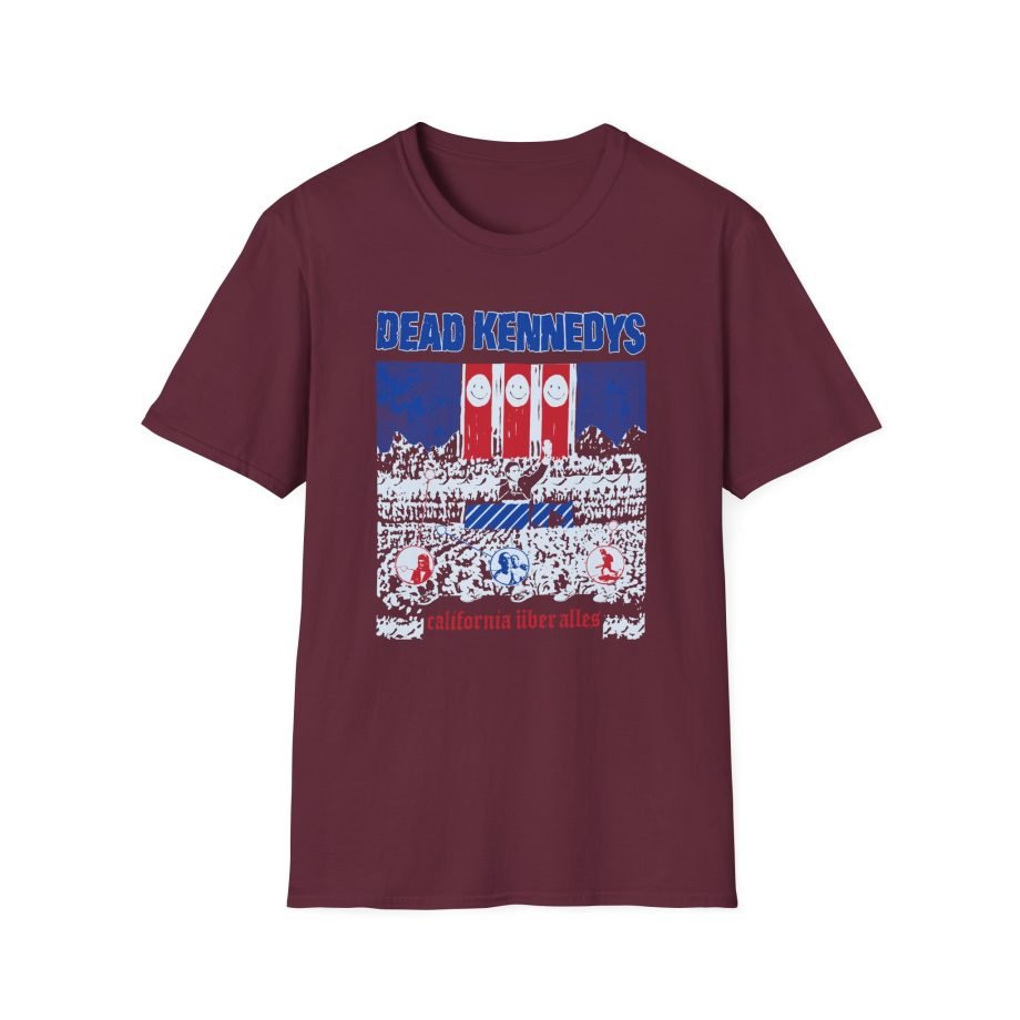 Dead Kennedys California Uber Alles Unisex Softstyle T-Shirt