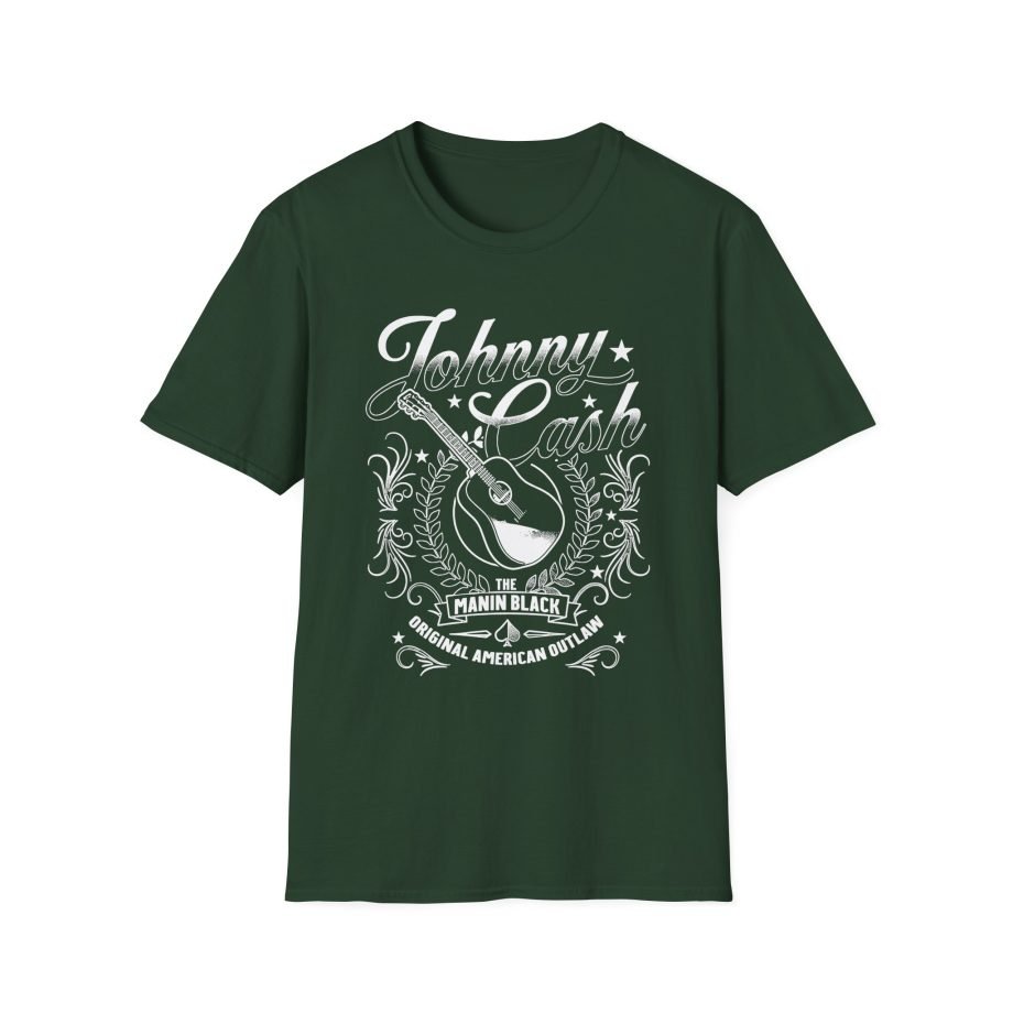 Johnny Cash Man in Black Guitar unisex t-shirt