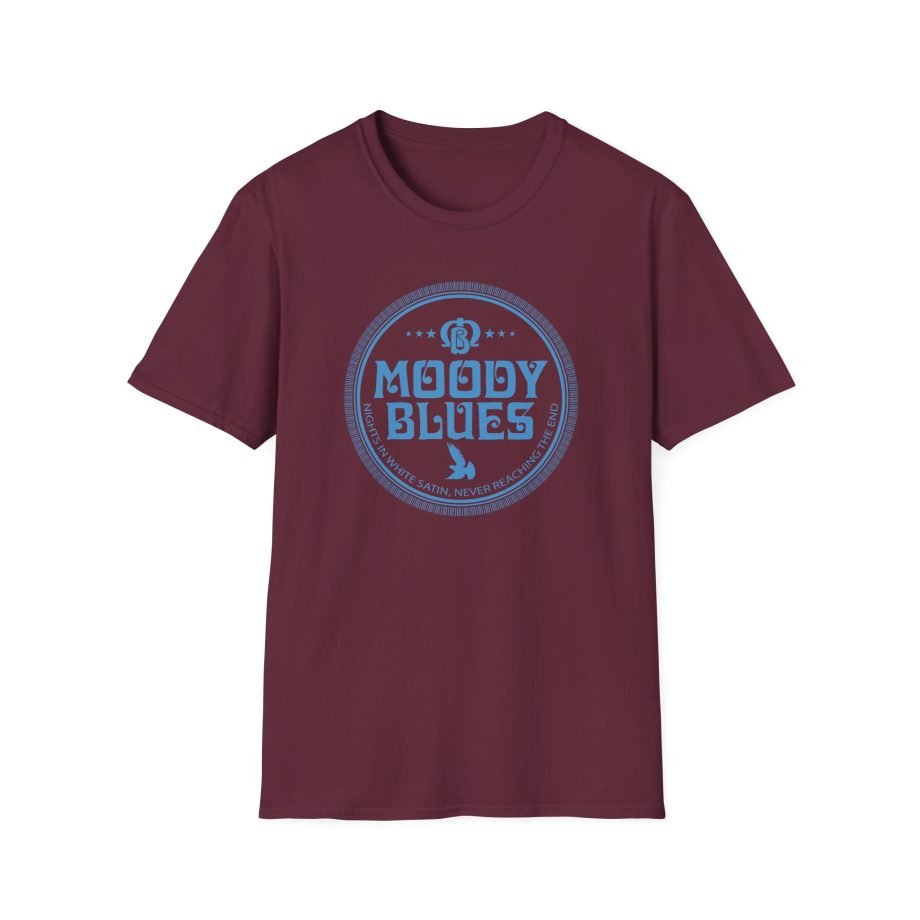 The Moody Blues Nights In White Satin Unisex Softstyle T-Shirt