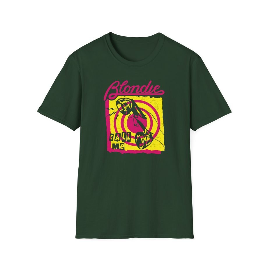 Blondie Call Me Unisex Softstyle T-Shirt