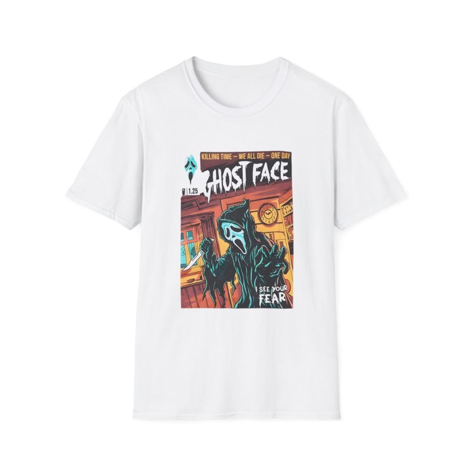 Ghostface Comic Cover Unisex Softstyle T-Shirt