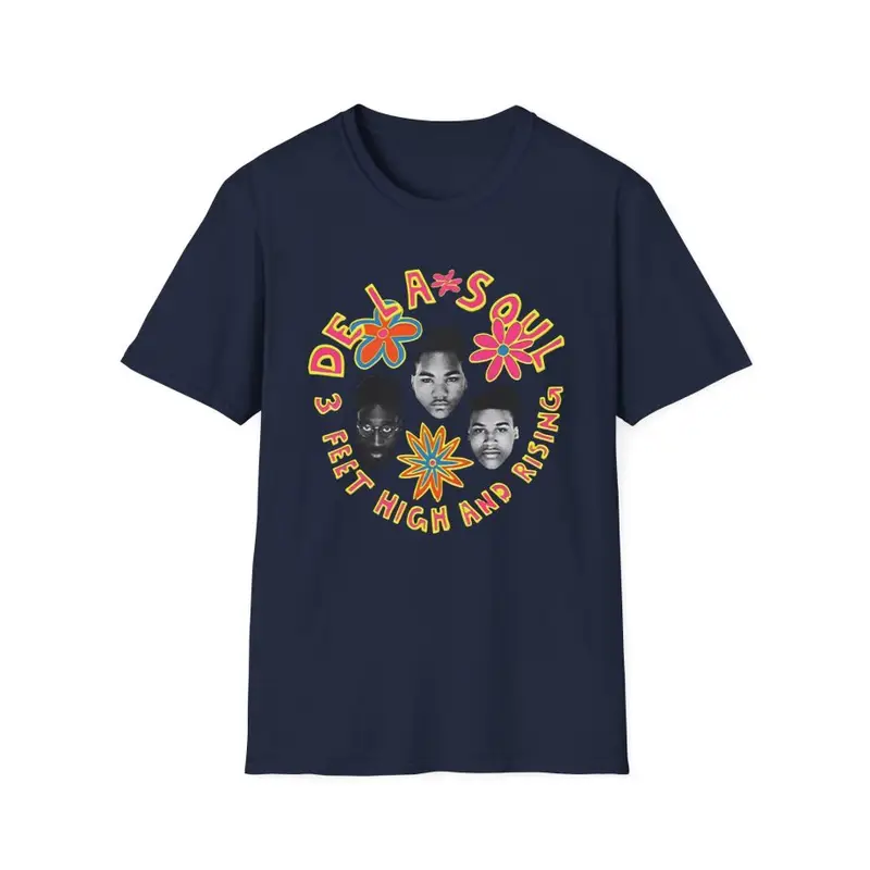 De La Soul 3 Feet High and Rising Unisex Softstyle T-Shirt