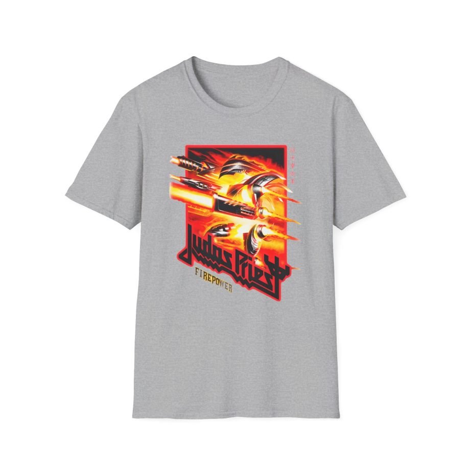 Judas Priest Firepower Figures Unisex Softstyle T-Shirt