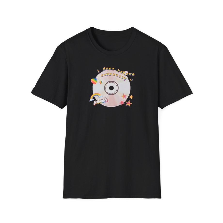 Peach Prc Fairy I Don't Behave Correctly Unisex Softstyle T-Shirt