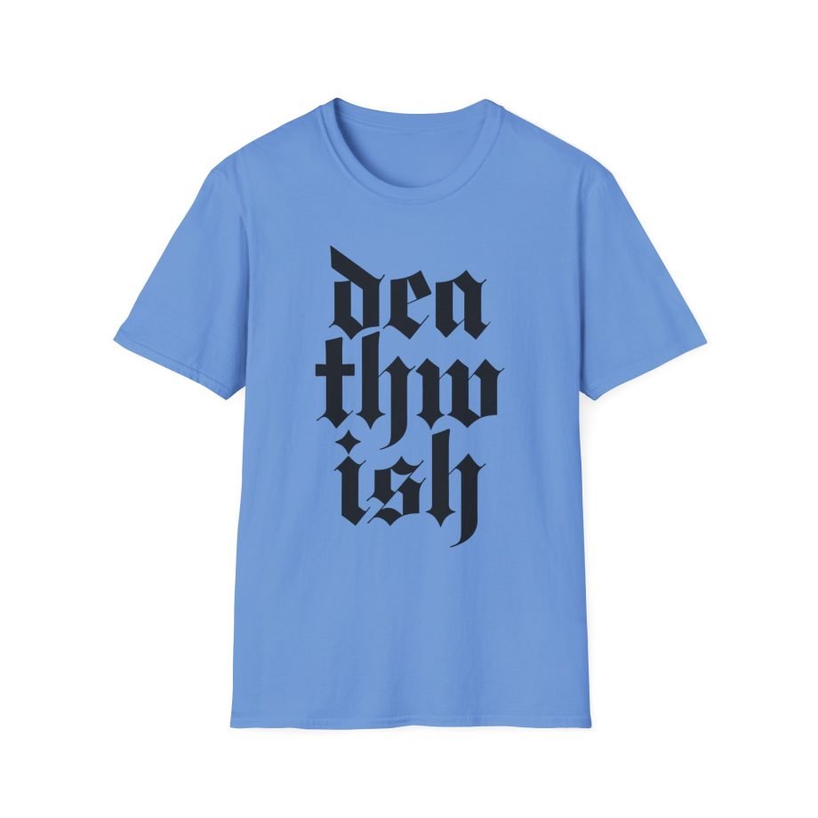 Deathwish Stacked Logo unisex softstyle t-shirt