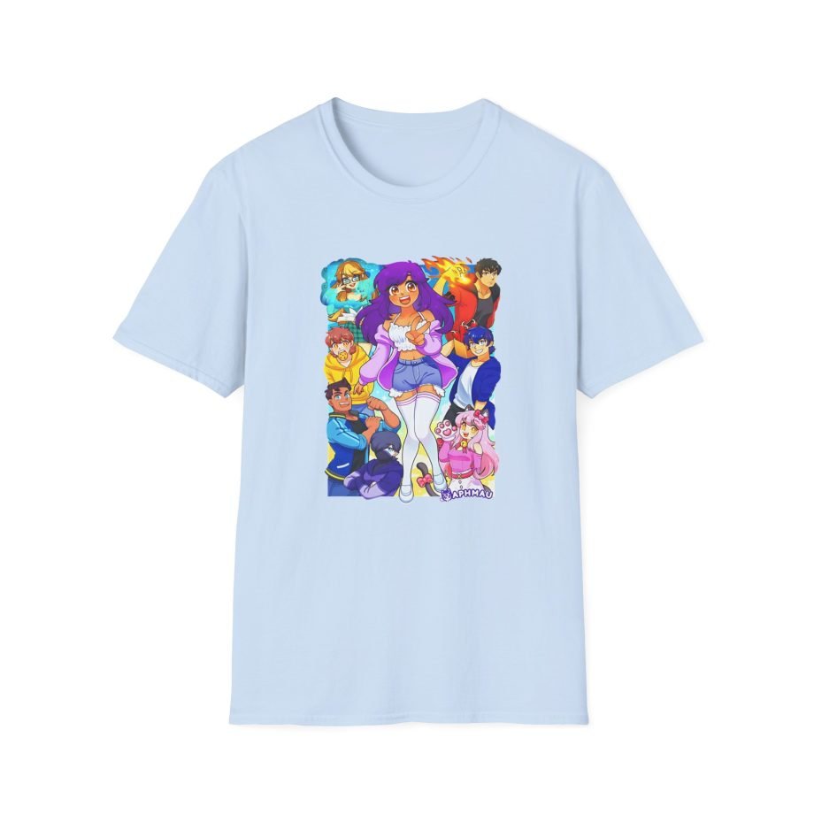 Aphmau & Friends Unisex Softstyle T-Shirt