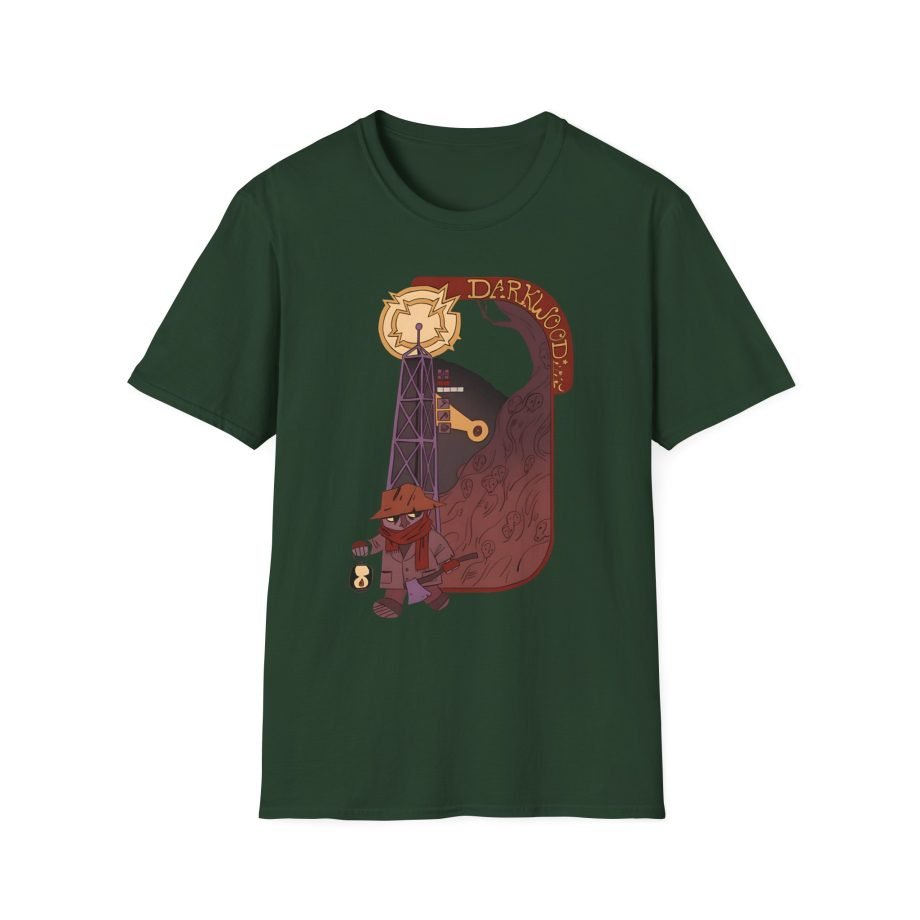Pyrocynical Darkwood Radio Tower Unisex Softstyle T-Shirt