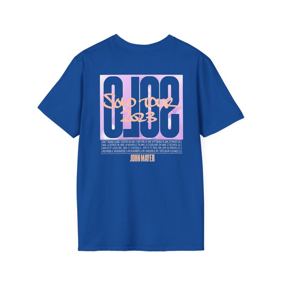 John Mayer Solo Tour Unisex Softstyle T-Shirt