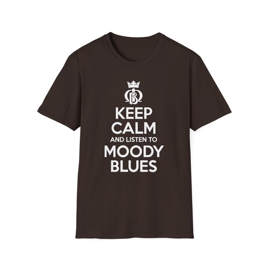 The Moody Blues Keep Calm and Listen Unisex Softstyle T-Shirt