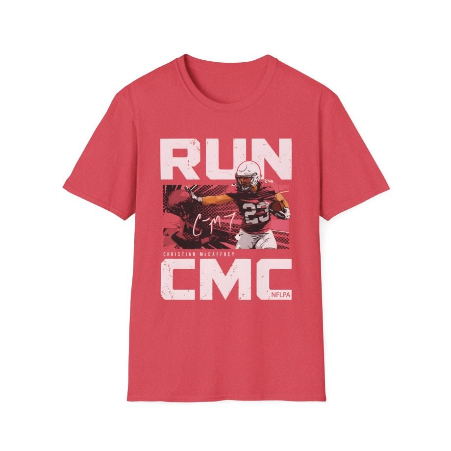 Christian Mccaffrey Stiff Arm Unisex Softstyle T-Shirt