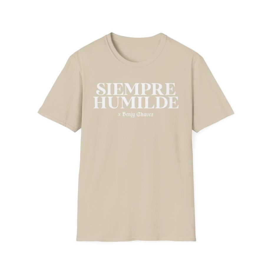 Benjy Chavez Siempre Humilde Unisex Softstyle T-Shirt