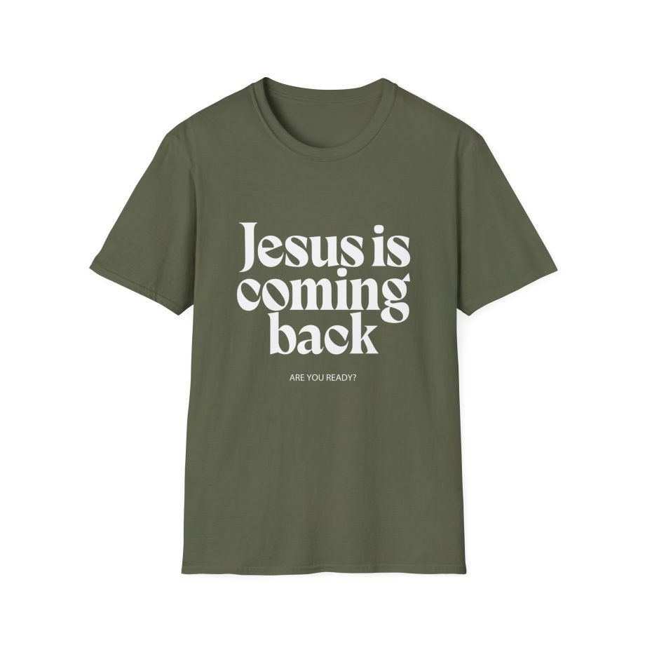 Taylor Alesia Jesus is Coming Back Unisex Softstyle T-Shirt