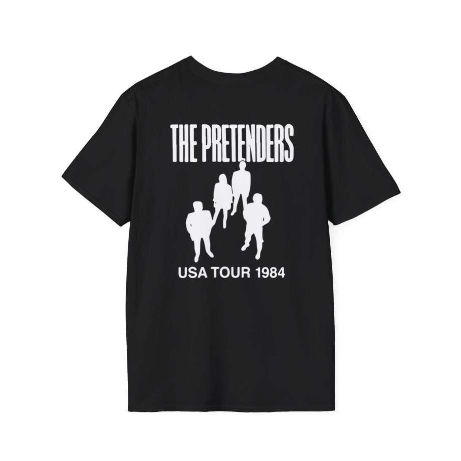 1984 the Pretenders Tour Unisex Softstyle T-Shirt