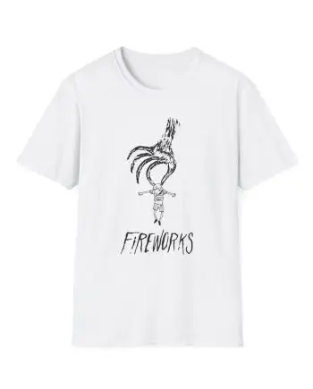 Fireworks Hand Unisex Softstyle T-Shirt