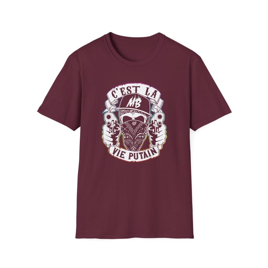 Montana Black C'est La Vie Putain Unisex Softstyle T-Shirt