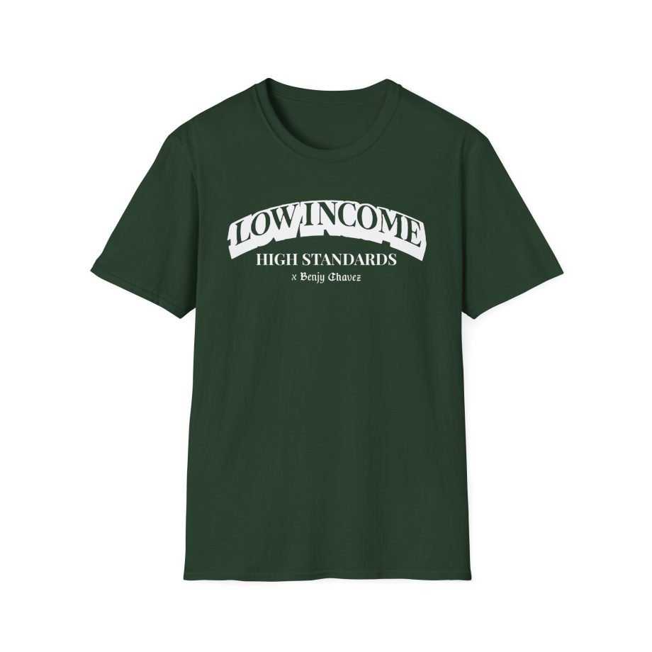 Benjy Chavez Low Income High Standards Unisex Softstyle T-Shirt