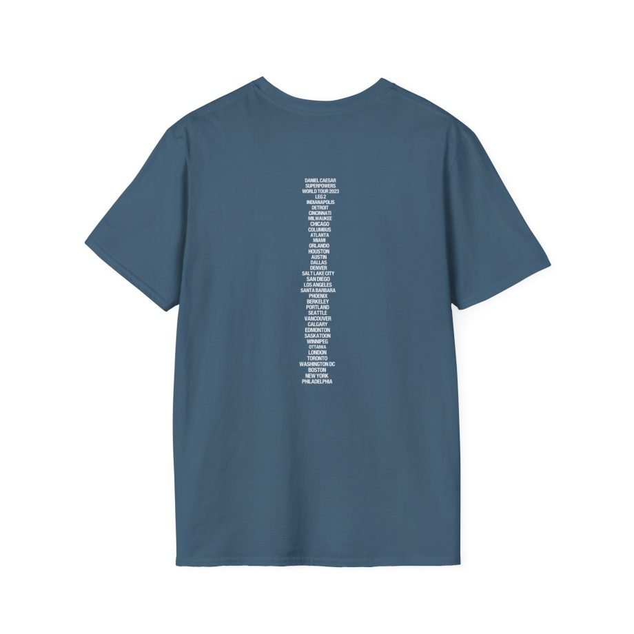 Daniel Caesar Superpowers World Tour Unisex Softstyle T-Shirt