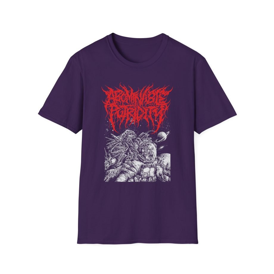 Abominable Putridity The Last Astronaut Red Logo Unisex Softstyle T-Shirt